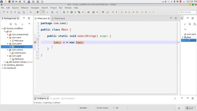 150 java Access modifiers protected انواع الاكسس موديفاير المحمي смотреть онлайн