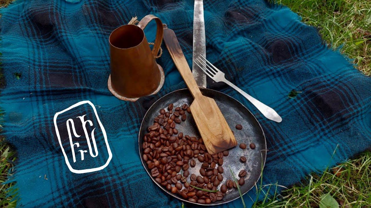 САМОДЕЛЬНАЯ ПОХОДНАЯ СКОВОРОДА ДЛЯ ЛЕСА И БУШКРАФТА! смотреть онлайн