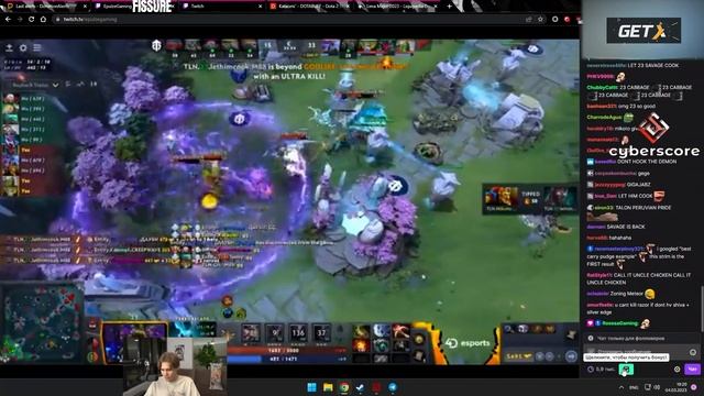 ЭТОТ ЧЕЛ И ЕСТЬ ТИНИ! НИКС ОФИГЕЛ ОТ ИГРЫ ЧЕТВЕРКИ TALON! TALON VS ENTITY LIMA MAJOR 2023 смотреть онлайн