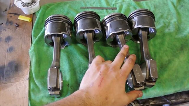 Ремонт 4D20 после обрыва ремня (финал) смотреть онлайн