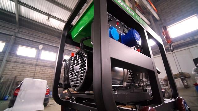 Дизельный генератор ADG9500XE (7,5 кВт) однофазный, с электрозапуском. смотреть онлайн