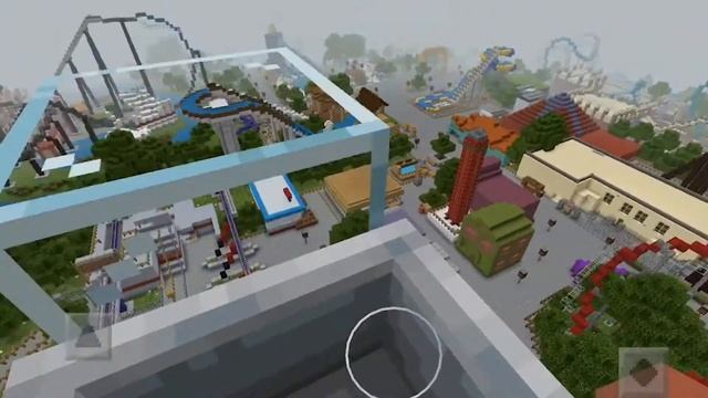 Thorpe Park - обзор на карту MINECRAFT PE ! ОДИН ИЗ ЛУЧШИХ ПАРКОВ РАЗВЛЕЧЕНИЙ В МАЙНКРАФТЕ