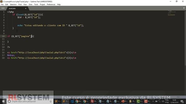Curso PHP 7 - Novidades - Aula 2 - Null Coalescing Operator - RL System смотреть онлайн