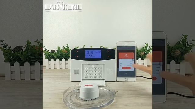 Система сигнализации с Wi-Fi, GSM, PSTN, беспроводной проводной детектор, с релейным выходом. смотреть онлайн
