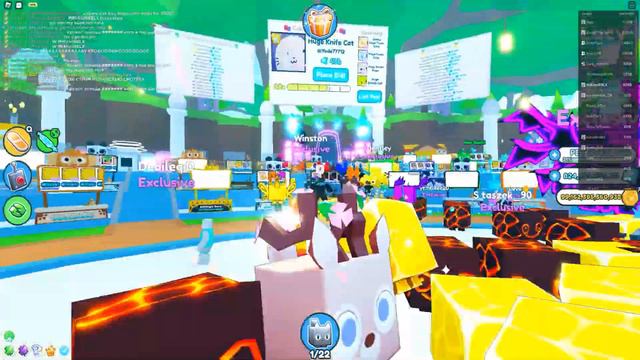 Я РАЗДАЮ 1Т ГЕМОВ в Pet Simulator X (Roblox) смотреть онлайн