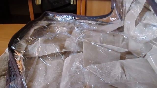 Посылка из Китая с сайта aliexpress сумка для хранения обуви ( Органайзер для обуви) смотреть онлайн