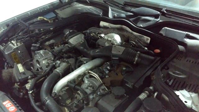 Mercedes 3.0 Cdi Om642 Engine / Turbo Sound On 2500+ Rpm