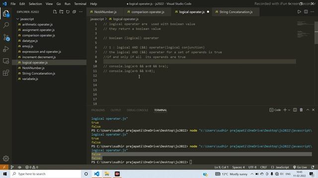 Types of Logical Operators and use in JavaScript in hindi for beginners|| What is Logical Operator смотреть онлайн