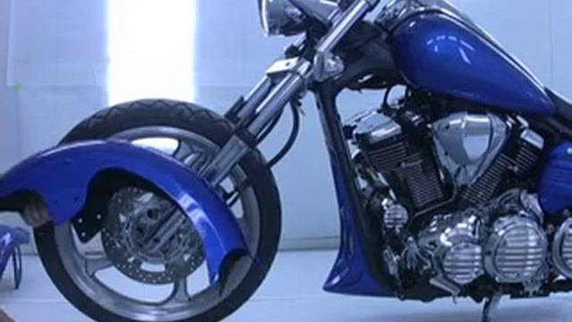 Yamaha Raider Reaper front fender install video смотреть онлайн