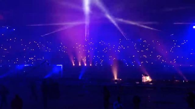 PSG CHAMPION 2015. Show son et lumière vue tribune Auteuil comme si vous y étiez !!! смотреть онлайн