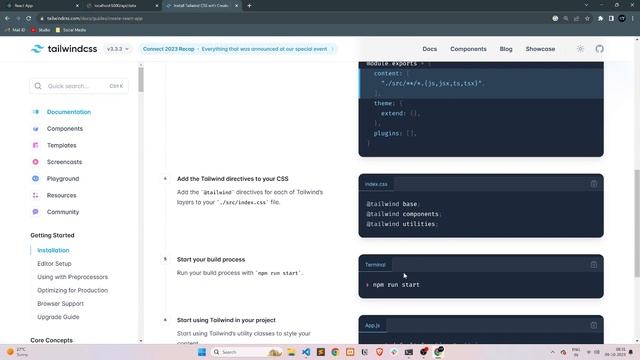 Python Full Stack App : Flask Reactjs and Tailwindcss in HINDI смотреть онлайн