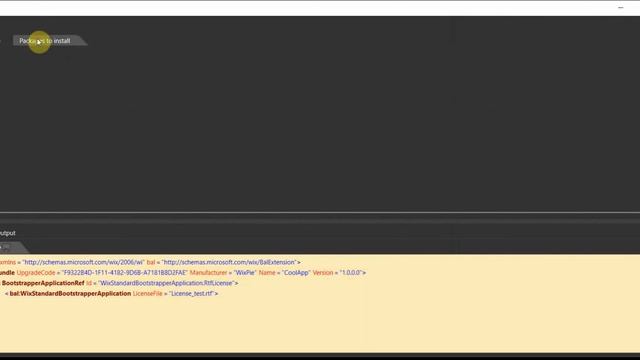 Bundle Installer (EXE)