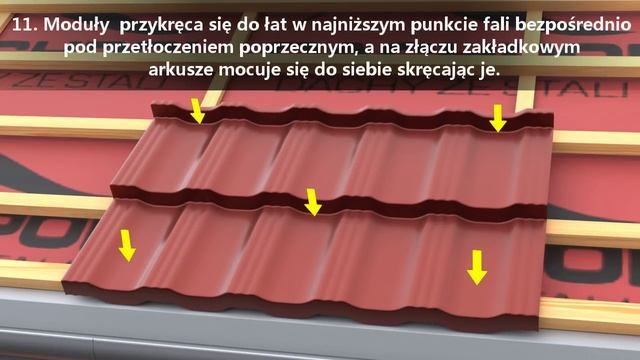 Instrukcja Montażu Blachodachówki EGERIA PANEL! DACHPOL!