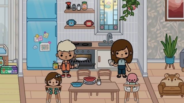 Вечер Семьи с Детьми в Тока Бока! Рутина Родителей Toca Life World смотреть онлайн