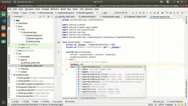 Tutorial View Binding - Android Studio Kotlin смотреть онлайн