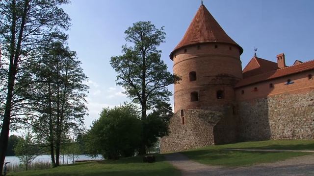 Castle of Trakai - Lithuania / Castillo de Trakai. Lituania - Lago Galvé - Tour turismo tourism смотреть онлайн