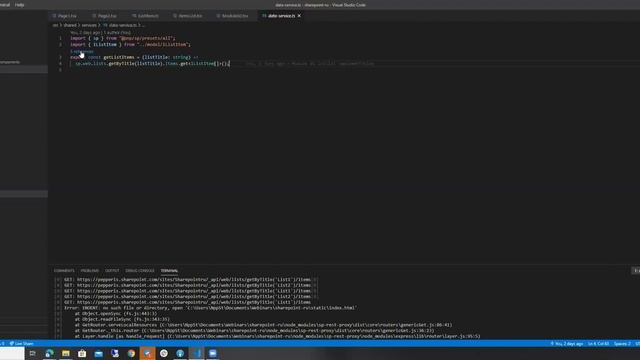 Работа с данными в SharePoint Framework смотреть онлайн