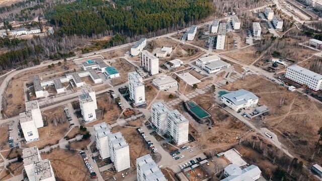 мкр. Зелёный весной( DJI MAVIC mini) смотреть онлайн