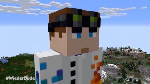 Minecraft NOOB vs PRO vs HACKER: WIEDERDUDE STATUE HOUSE BUILD CHALLENGE in Minecraft / Animation