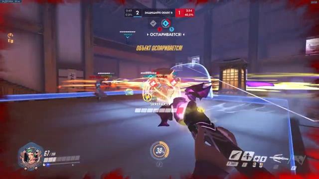 Overwatch "Зимняя сказка", добиваем рейтинг... Запись стрима! смотреть онлайн