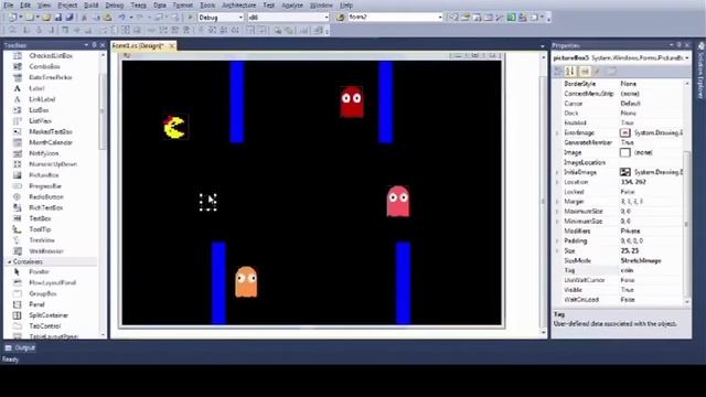 Creating a simple PacMan Game using C# Windows Forms смотреть онлайн