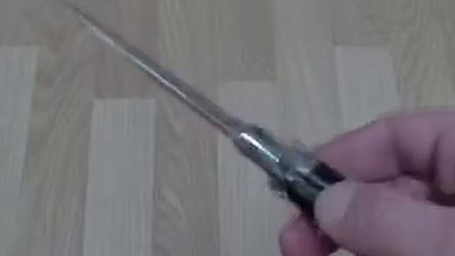 Автоматический нож с клинком из нержавеющей стали 95х18 http://knife-klinok.ru смотреть онлайн