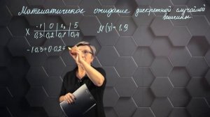 Математическое ожидание дискретной случайной величины. Практическая часть. 10 класс. (720p)