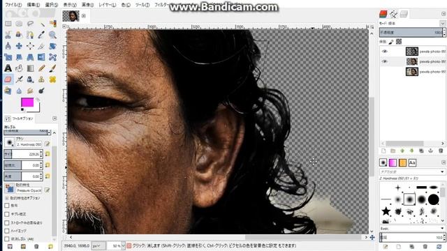 GIMP2.8 　 精度の高い 髪の毛の切り取り 方法 смотреть онлайн