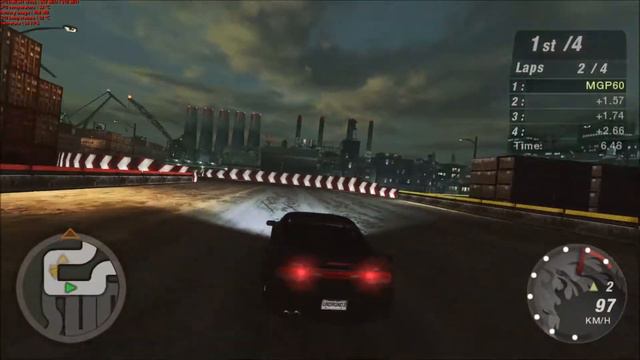 Need For Speed Underground 2 - Stage 2 Race 6/10 [1080p60 - GTX 1080 - 18/210] смотреть онлайн