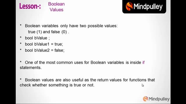 020 Boolean values and void - C++ LANGUAGE HINDI смотреть онлайн