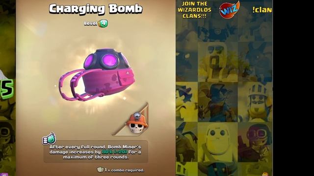 BOMB MINER - ПОЛНЫЙ ОБЗОР НОВОГО ПЕРСОНАЖА В CLASH QUEST! смотреть онлайн