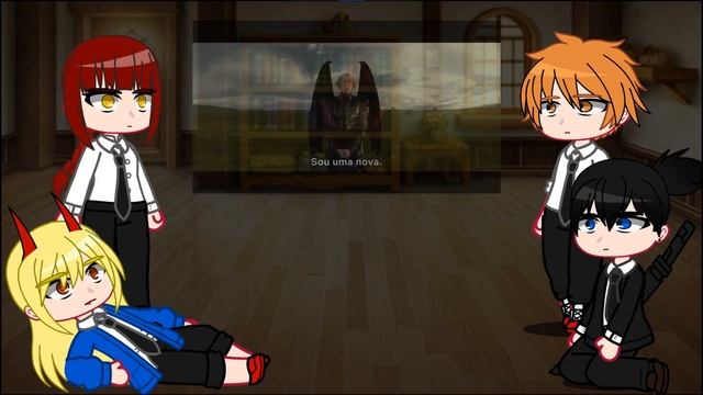 GACHA LIFE Chainsaw Man React to Lucifer morningstar (Tik tok) (English/Português) смотреть онлайн