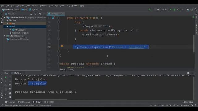 Dasar Thread pada Java | Java Pemula смотреть онлайн