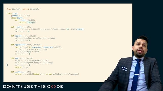 Why is list slower than a collections.deque? - The Computer Science You Never Took in College Part смотреть онлайн