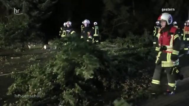 Hessenschau Sturm Eberhard Wütet In Hessen