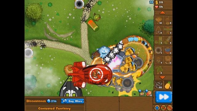 Contested Territory - Stylish Gameplay - Bloons Monkey City смотреть онлайн