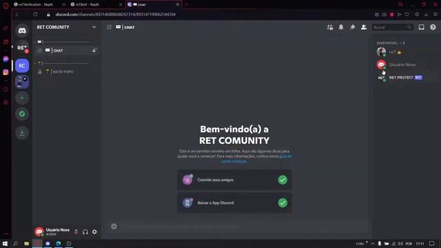 DISCORD.JS VERIFICATION BOT (reCaptcha) смотреть онлайн