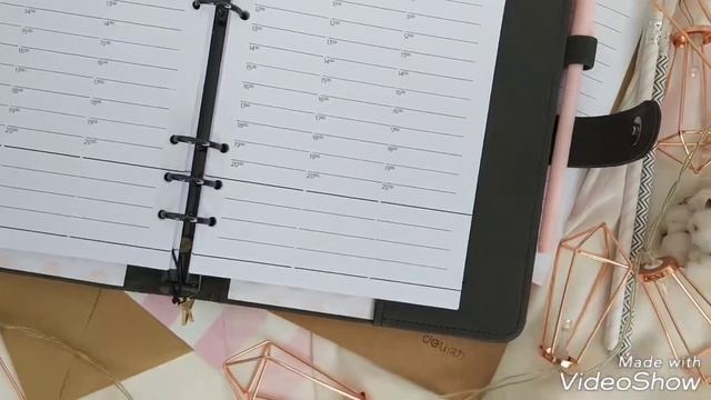 Стильный планер с лого на обложке смотреть онлайн