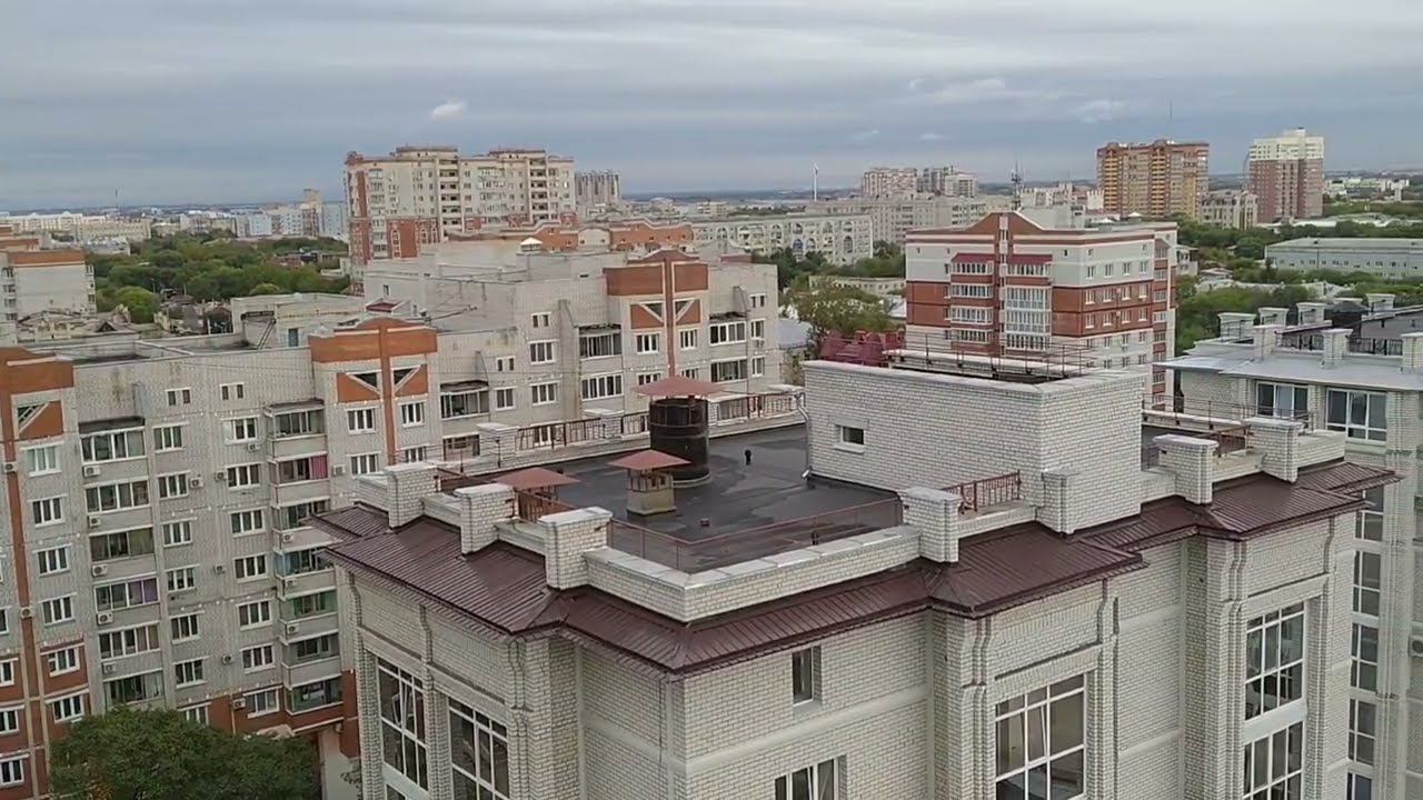 Благовещенск. Вид из дома Комсомольская 50/2 на обе стороны. смотреть онлайн