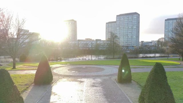 FIMI X8 SE 2022 V2 Glasgow Green TRIPOD mode смотреть онлайн