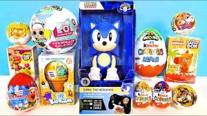 СЮРПРИЗ MIX! LOL FIFA World Cup 2022, Sonic, Lost Kitties, Natoons, Ladybug Unboxing Kinder Surprise