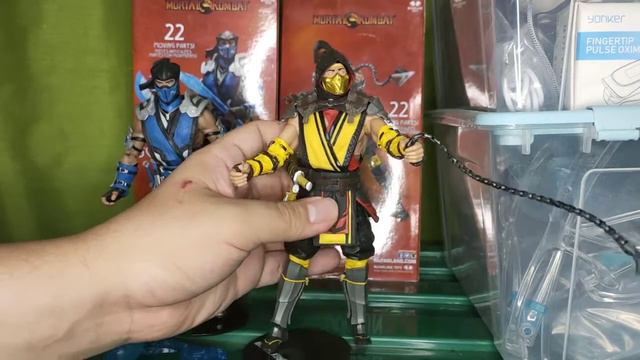 Mcfarlane Toys: Mortal Kombat Sub zero and Scorpion смотреть онлайн