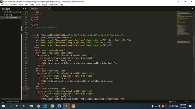 Bootstrap 4 for Beginners : 2020 Bootstrap Carousel смотреть онлайн