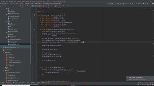 Android food app using (MVVM + Retrofit + Room) #10 смотреть онлайн