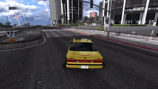 Assetto Corsa - Honda Prelude Mk2 - GTA V смотреть онлайн