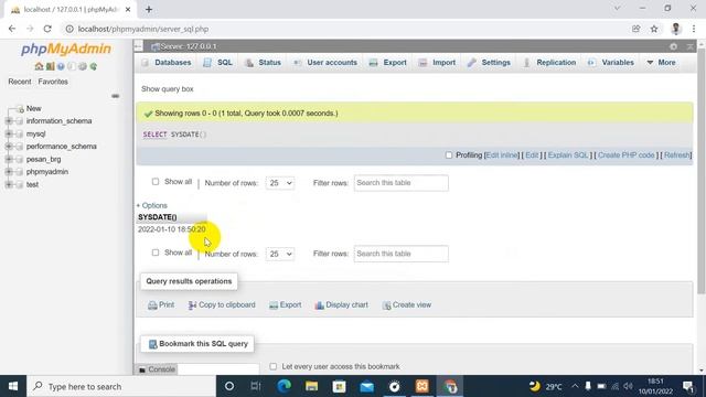 Perintah SQL - Fungsi Date (NOW, SYSDATE, MONTH, WEEK, YEAR) смотреть онлайн