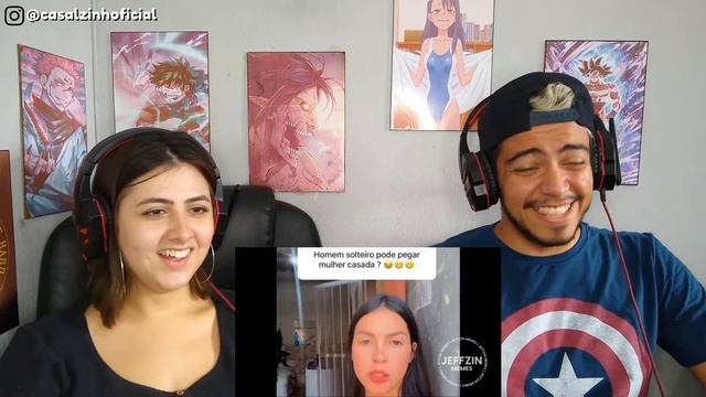 (F- DAVID?) REACT (NG MEMES) TENTE NÃO RIR E NÃO APANHAR ? #26 | CASALZINHO смотреть онлайн