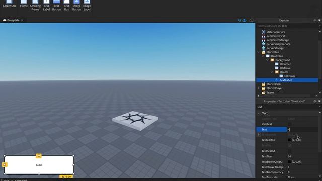 How to make a custom Health Bar GUI - Roblox Studio смотреть онлайн