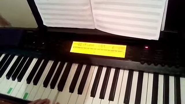 Разучиваем " Мурка" на пианино смотреть онлайн