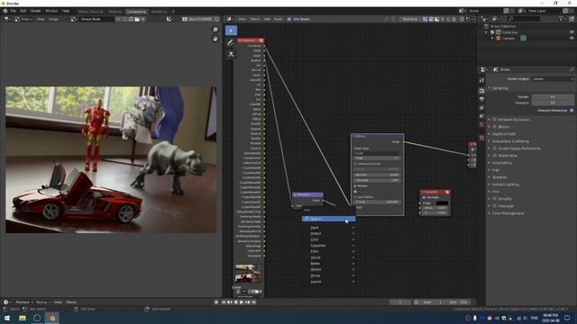 Changing the Focus Point using Defocus Node | Blender 2.82 смотреть онлайн